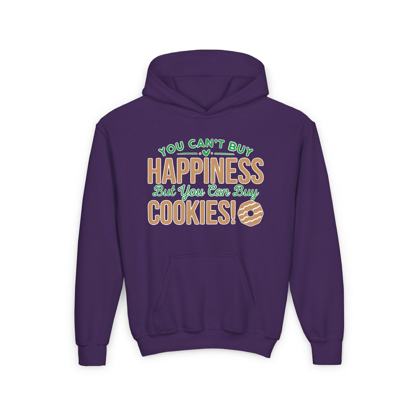 Happiness Cookies - Youth Hooded Sweatshirt