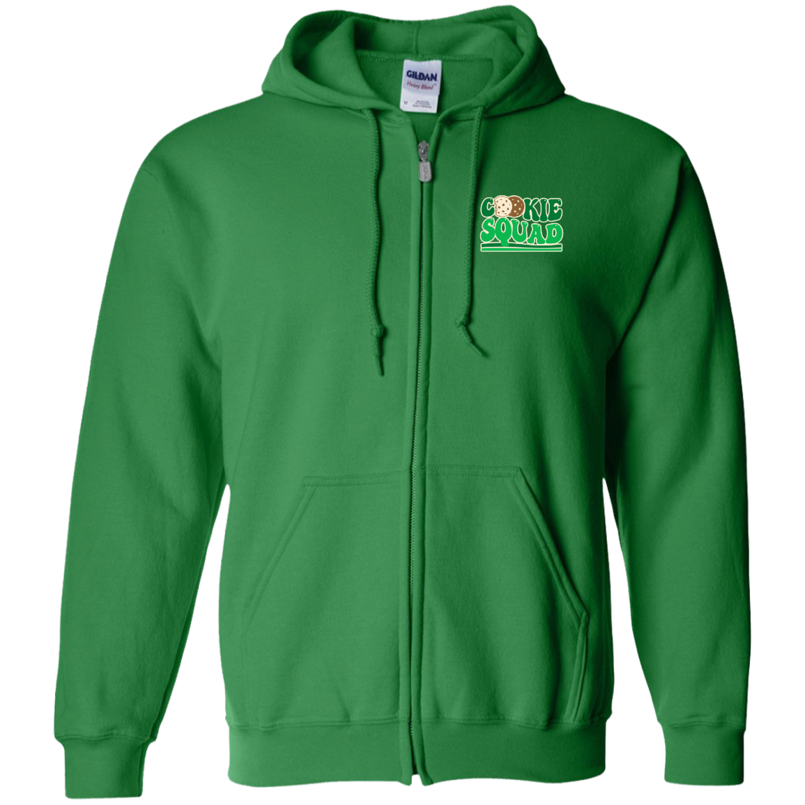 Cookie Squad Adult Zip Up Hooded Sweatshirt