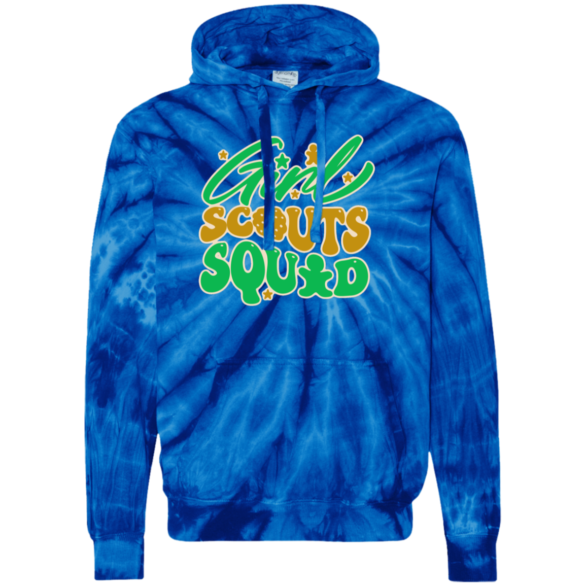Cookie Squad #2 Adult Unisex Tie-Dyed Pullover Hoodie