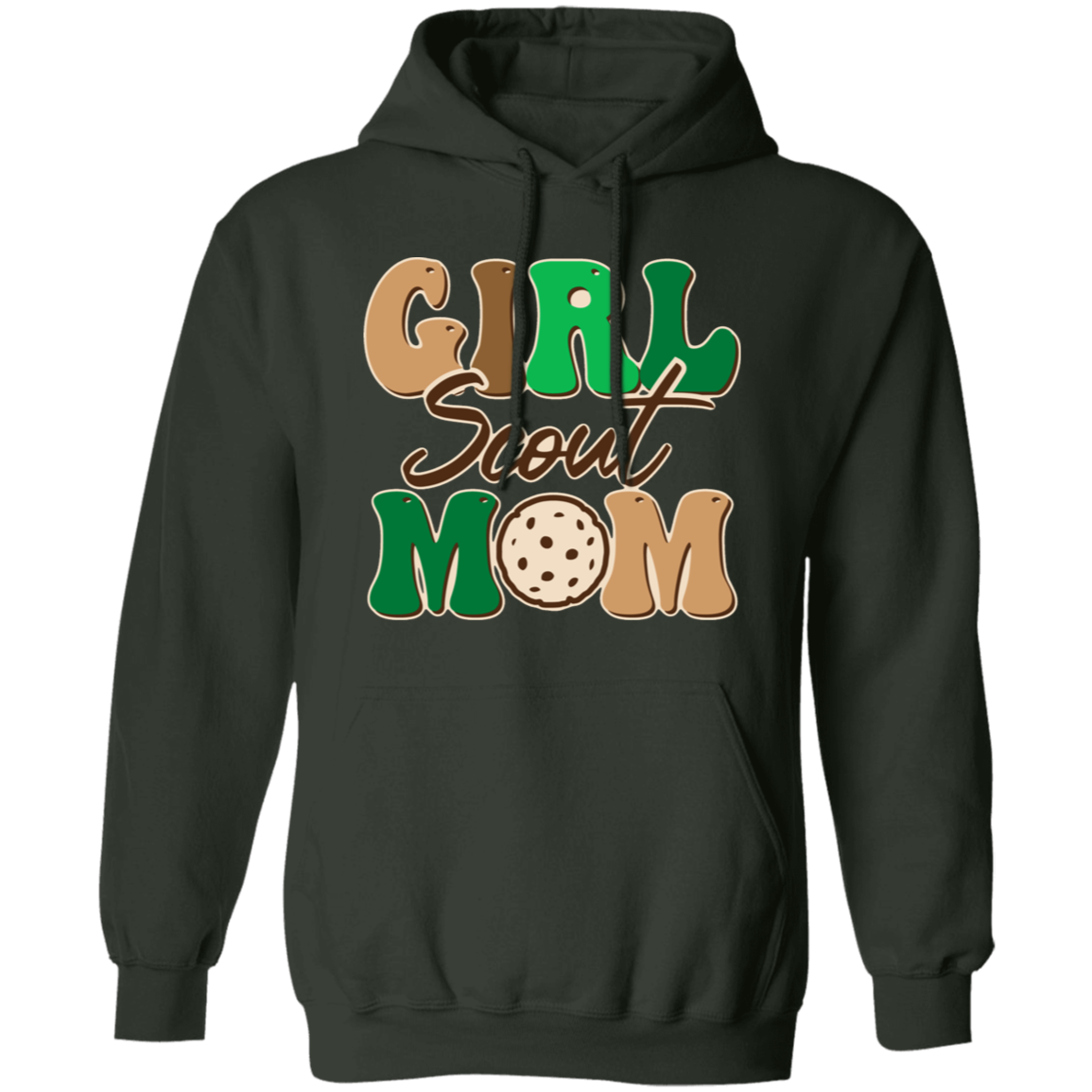 Girl Scout Mom Adult Pullover Hoodie