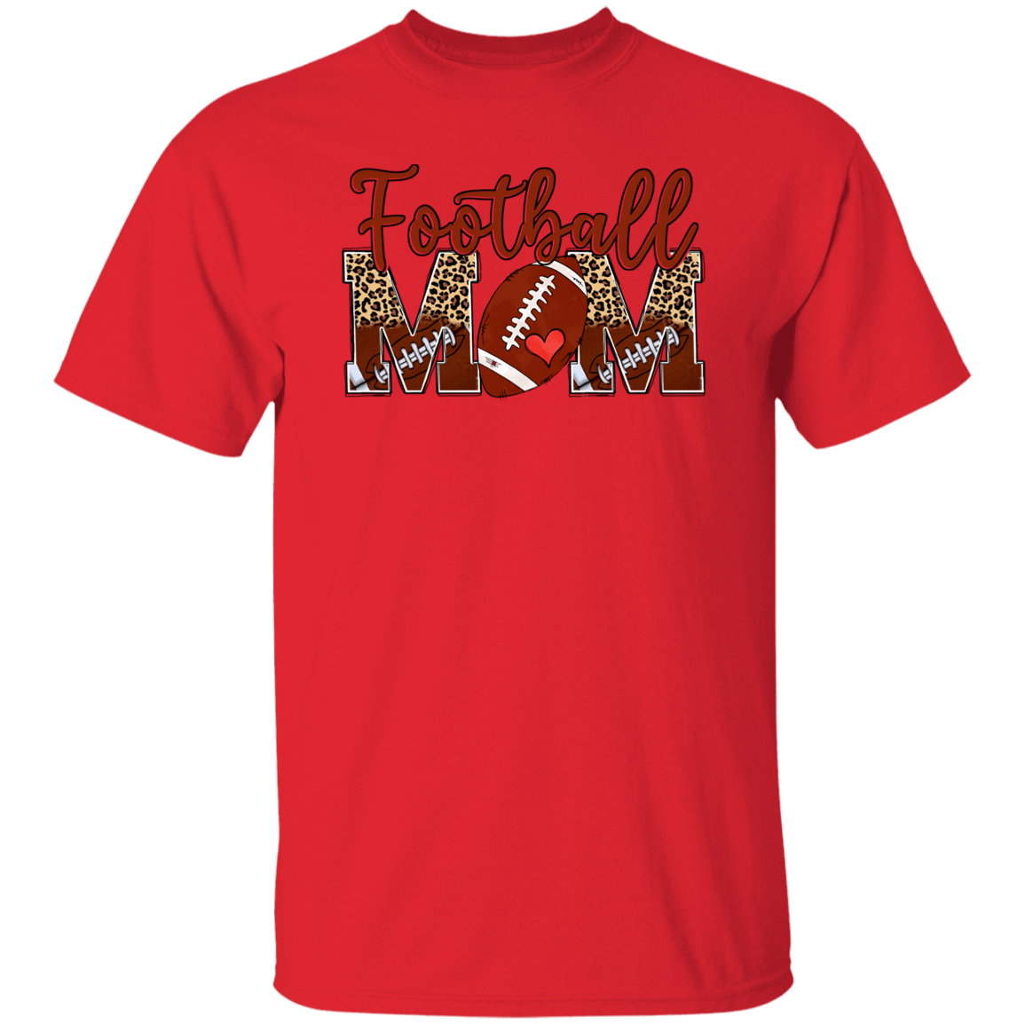 Football Mom. T-Shirt Adult