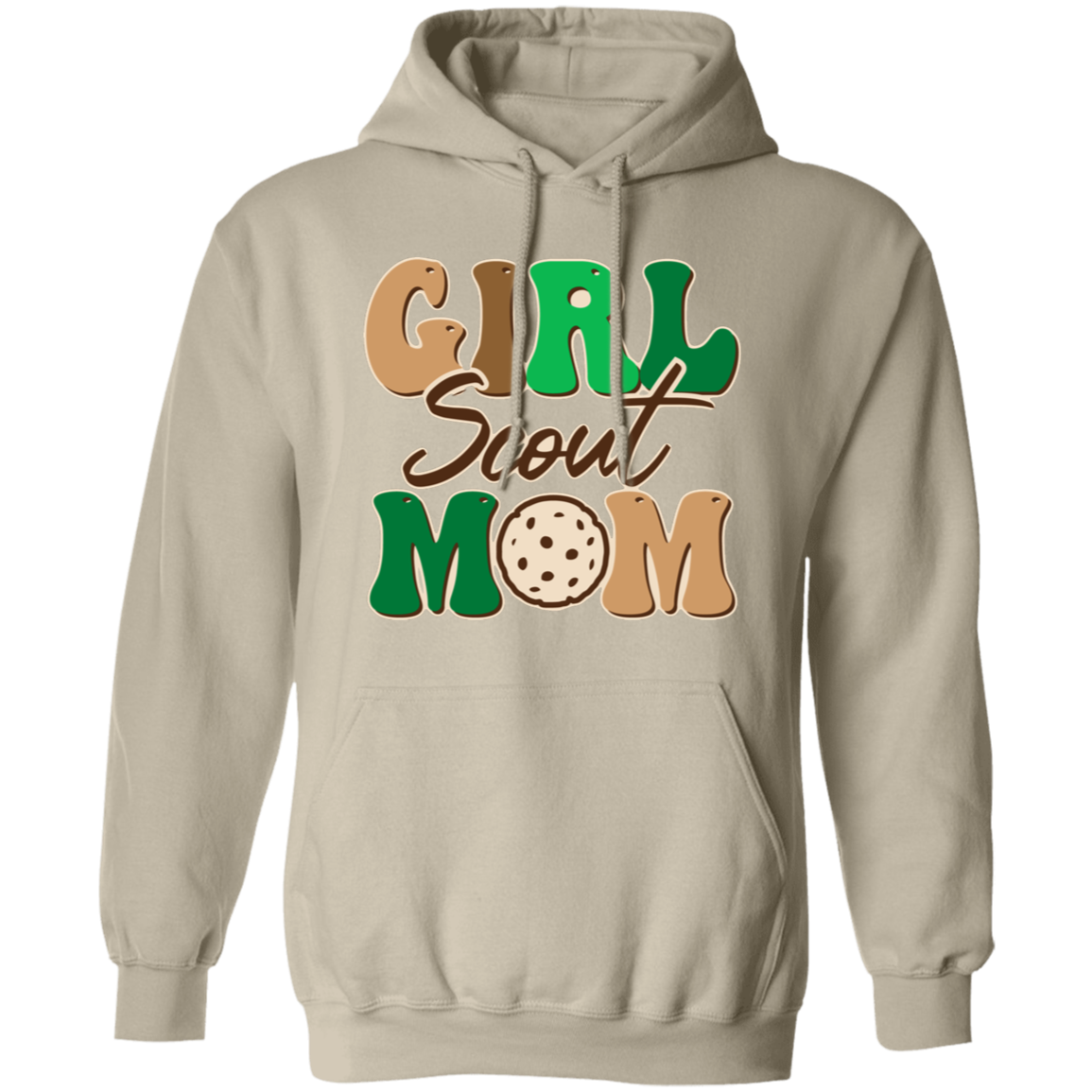 Girl Scout Mom Adult Pullover Hoodie