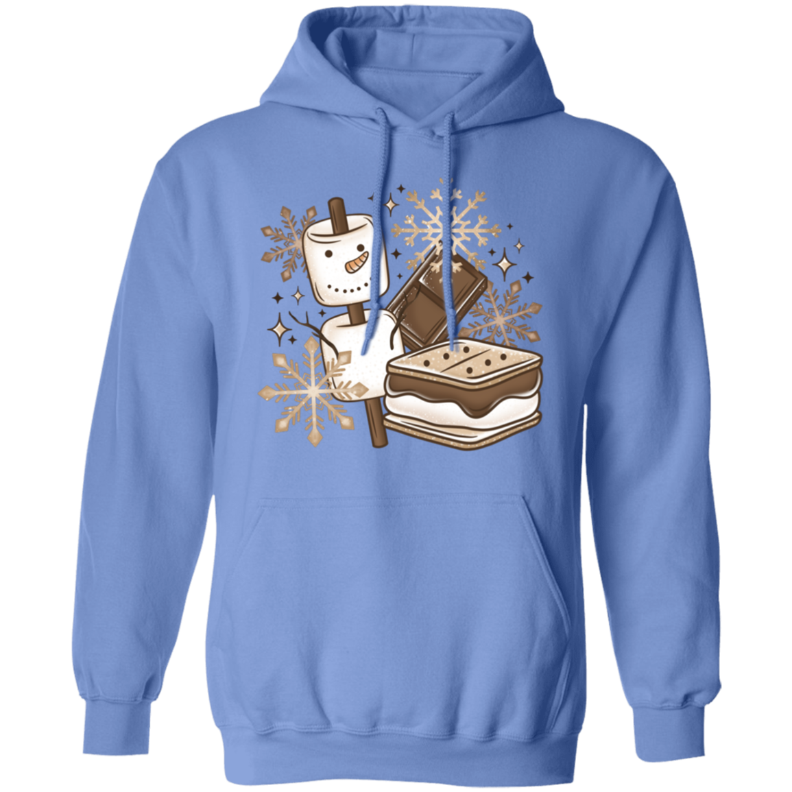 Snow s’mores Pullover Hoodie Adult