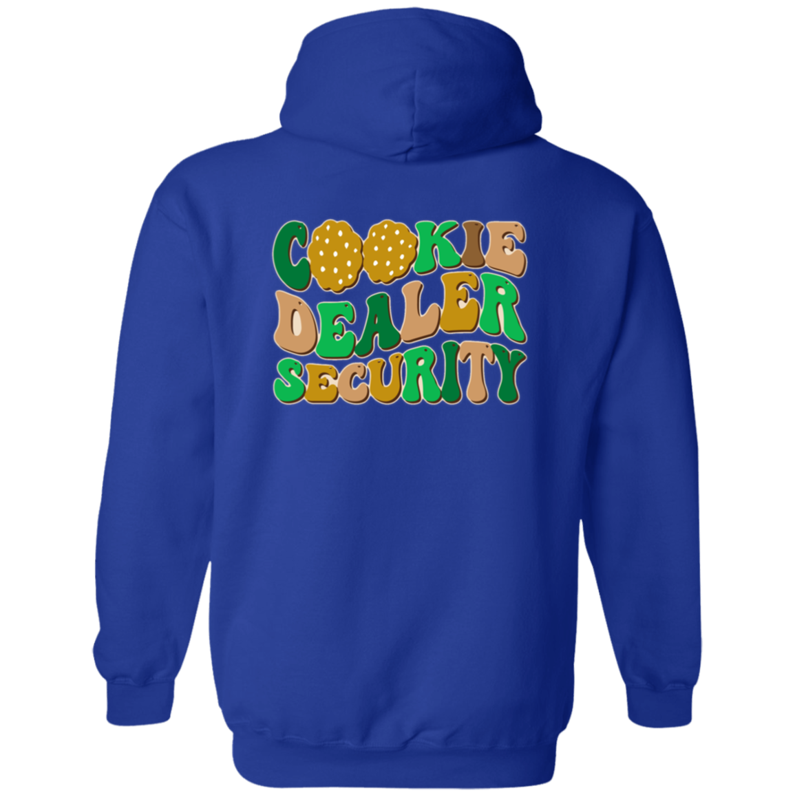 Girl Scout Mom - Cookie Dealer Security - Adult Zip Up Hooded Sweatshirt