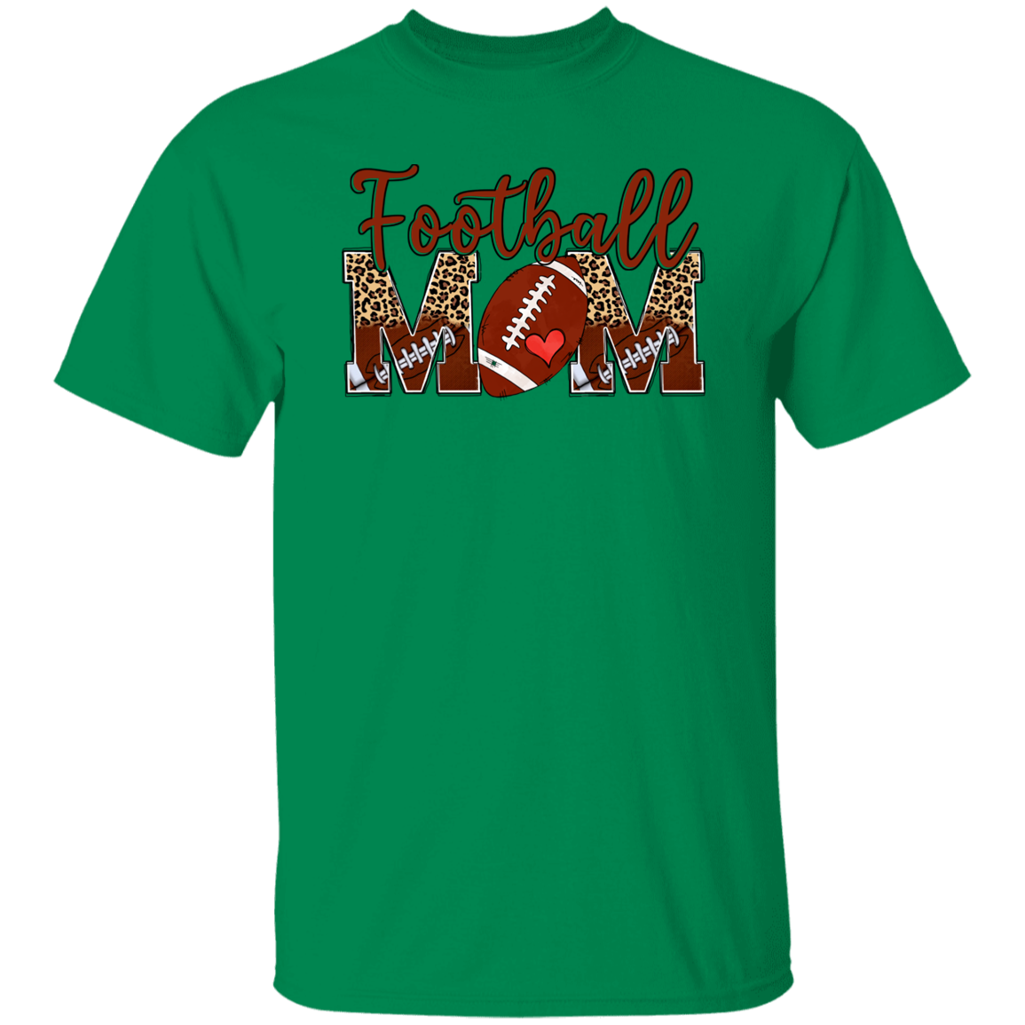 Football Mom. T-Shirt Adult