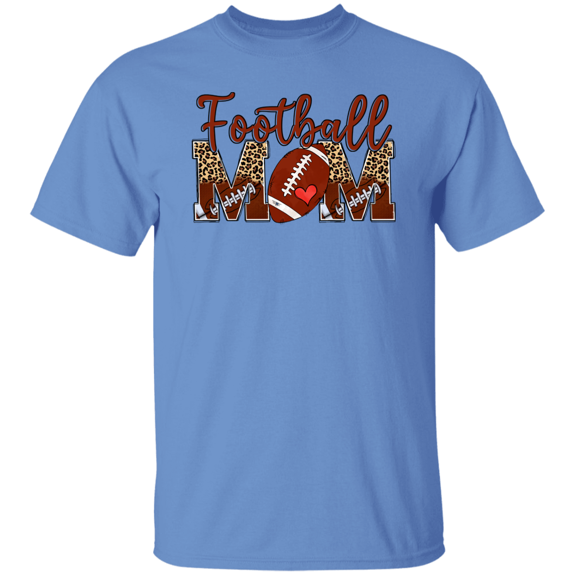 Football Mom. T-Shirt Adult