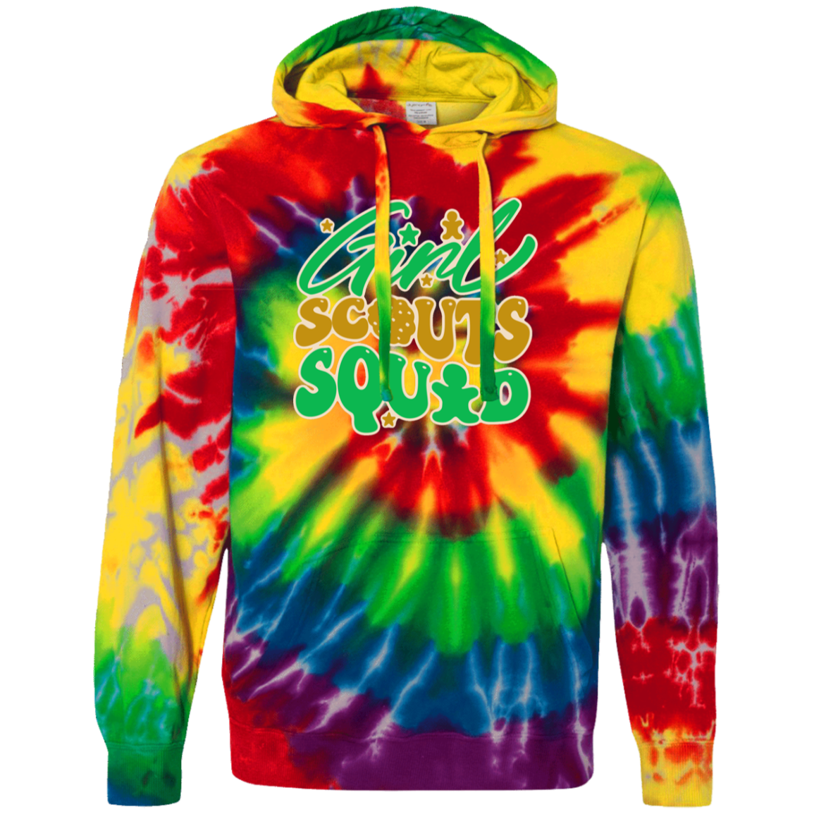 Cookie Squad #2 Adult Unisex Tie-Dyed Pullover Hoodie
