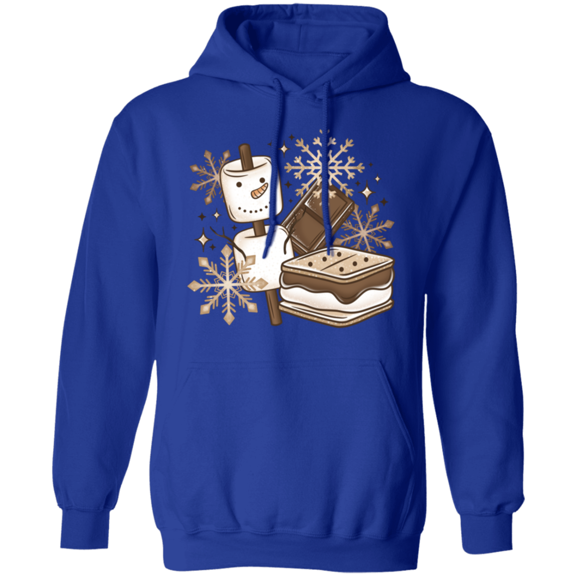 Snow s’mores Pullover Hoodie Adult