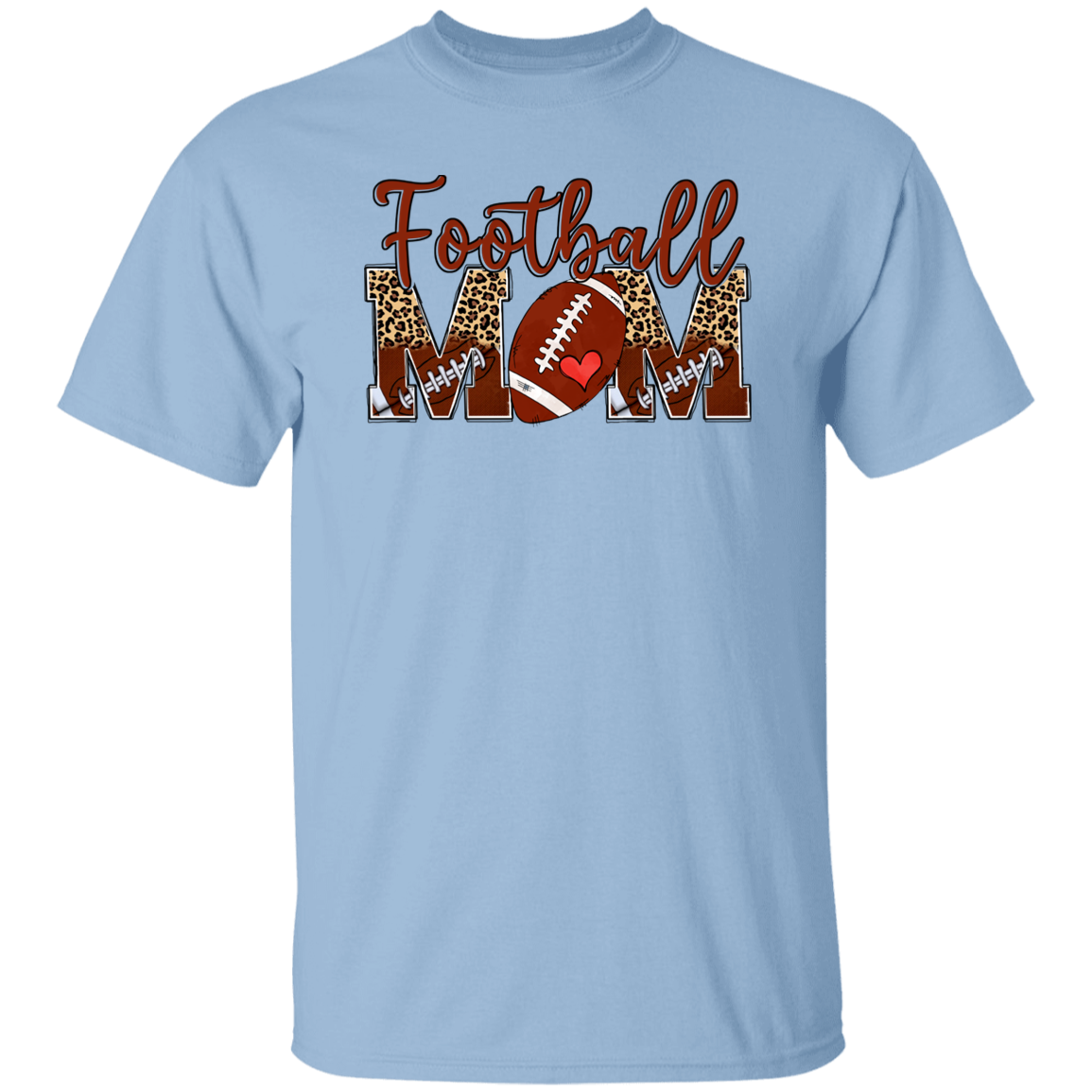 Football Mom. T-Shirt Adult