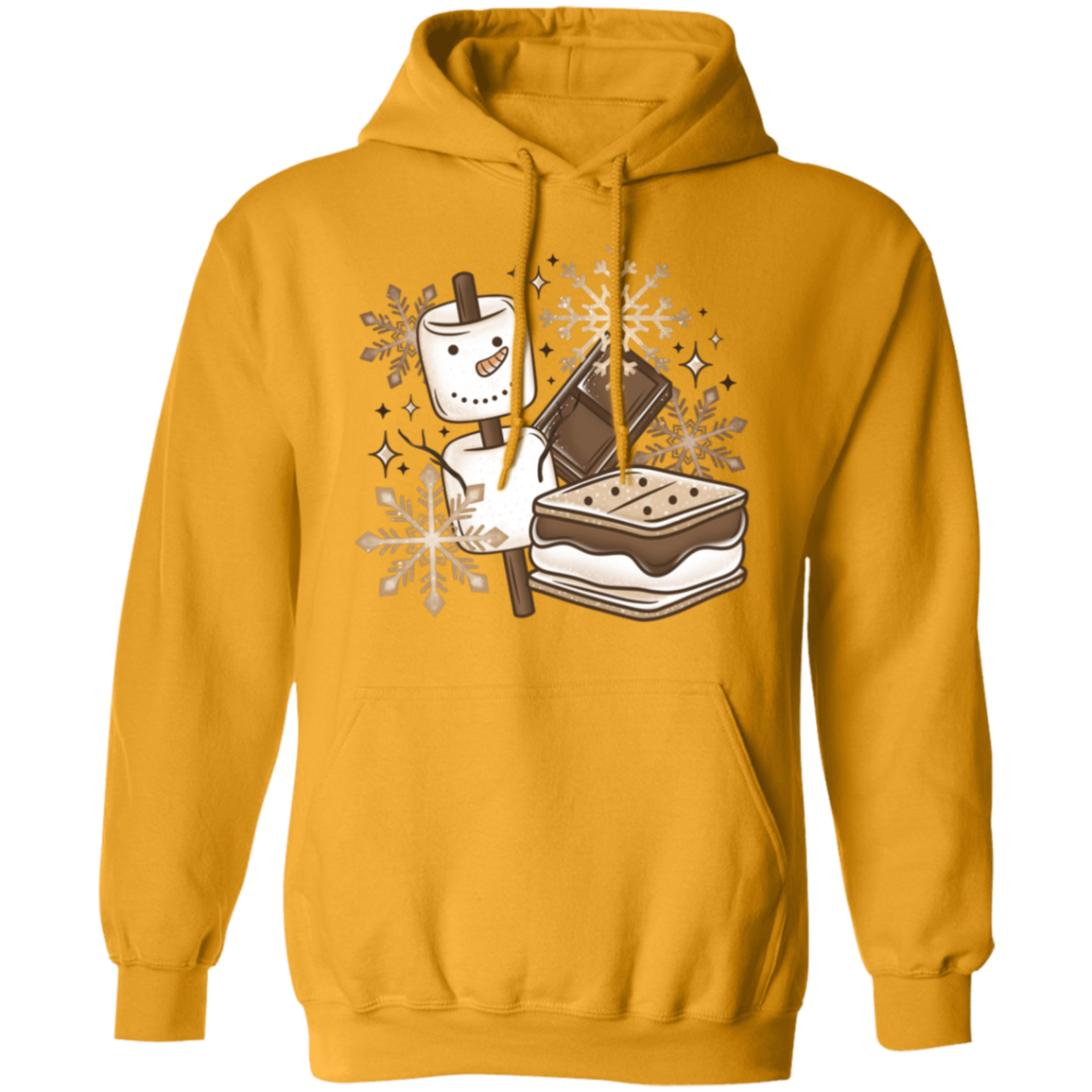 Snow s’mores Pullover Hoodie Adult