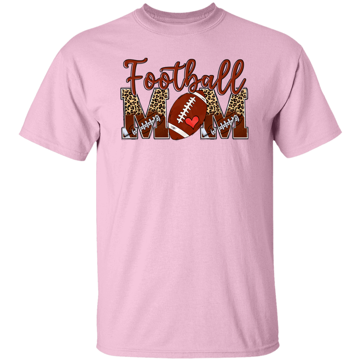 Football Mom. T-Shirt Adult