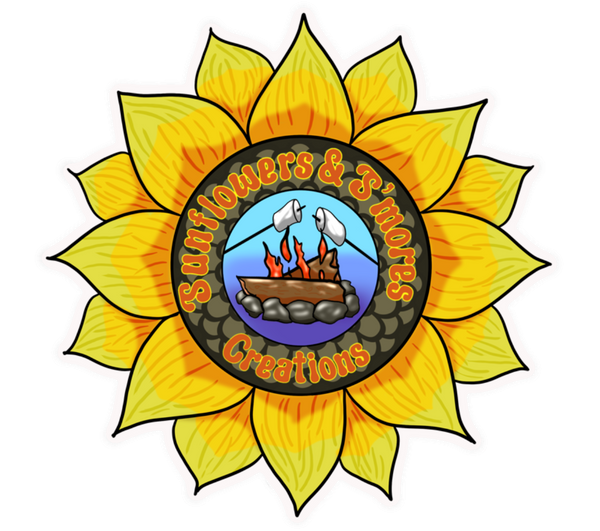 Sunflowers & S’mores Creations logo