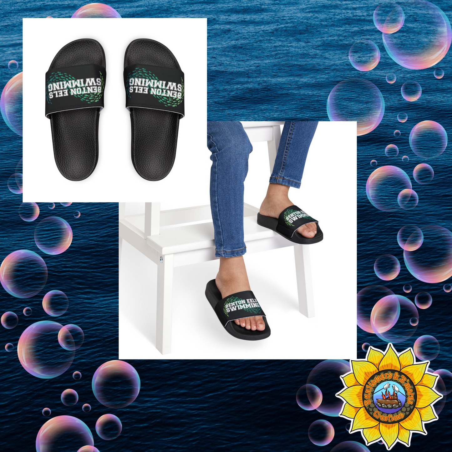 Men's PU Slide Sandals