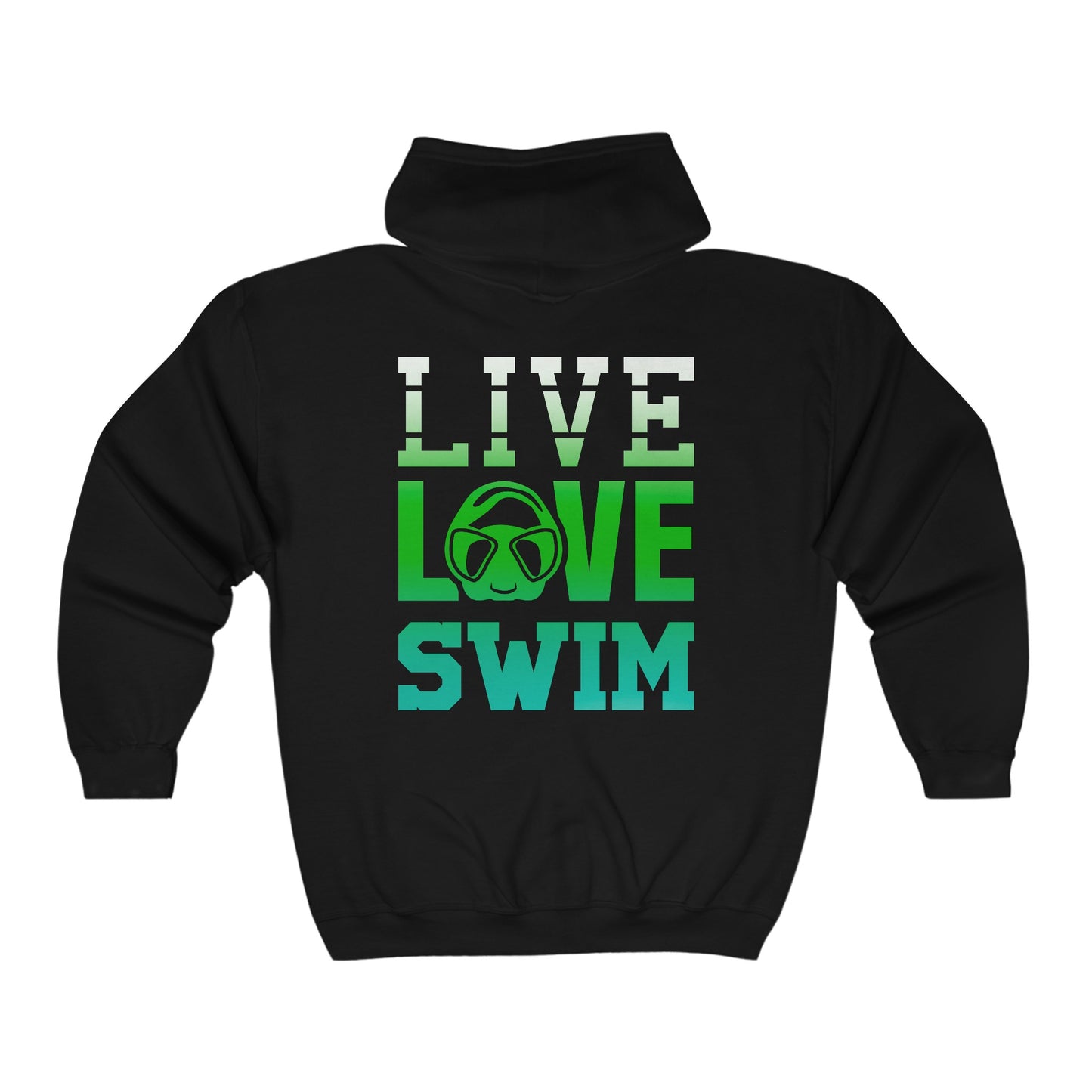 BENTON EELS ADULT ZIP-UP - LIVE LOVE SWIM