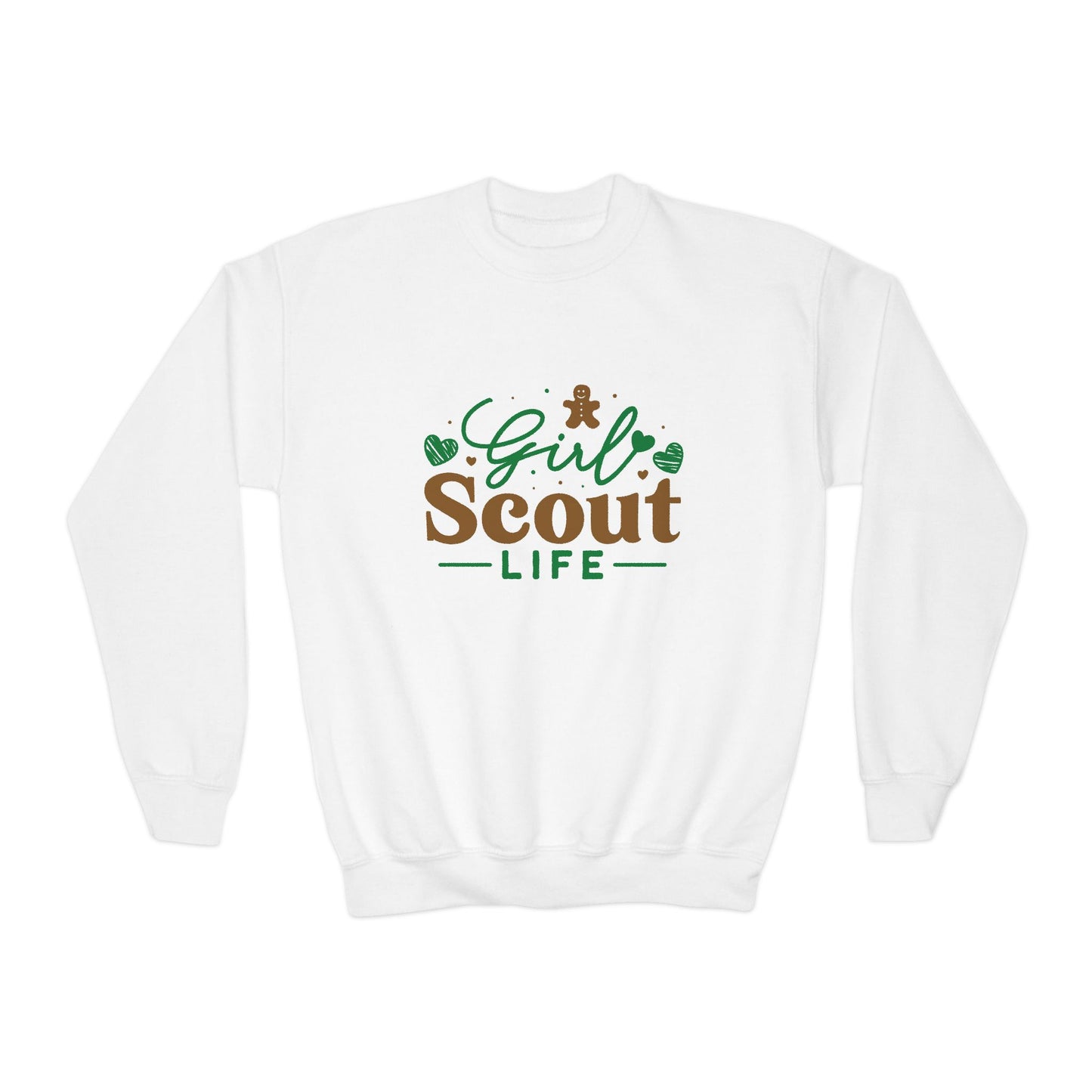 Girl Scout Life  - Youth Crewneck Sweatshirt