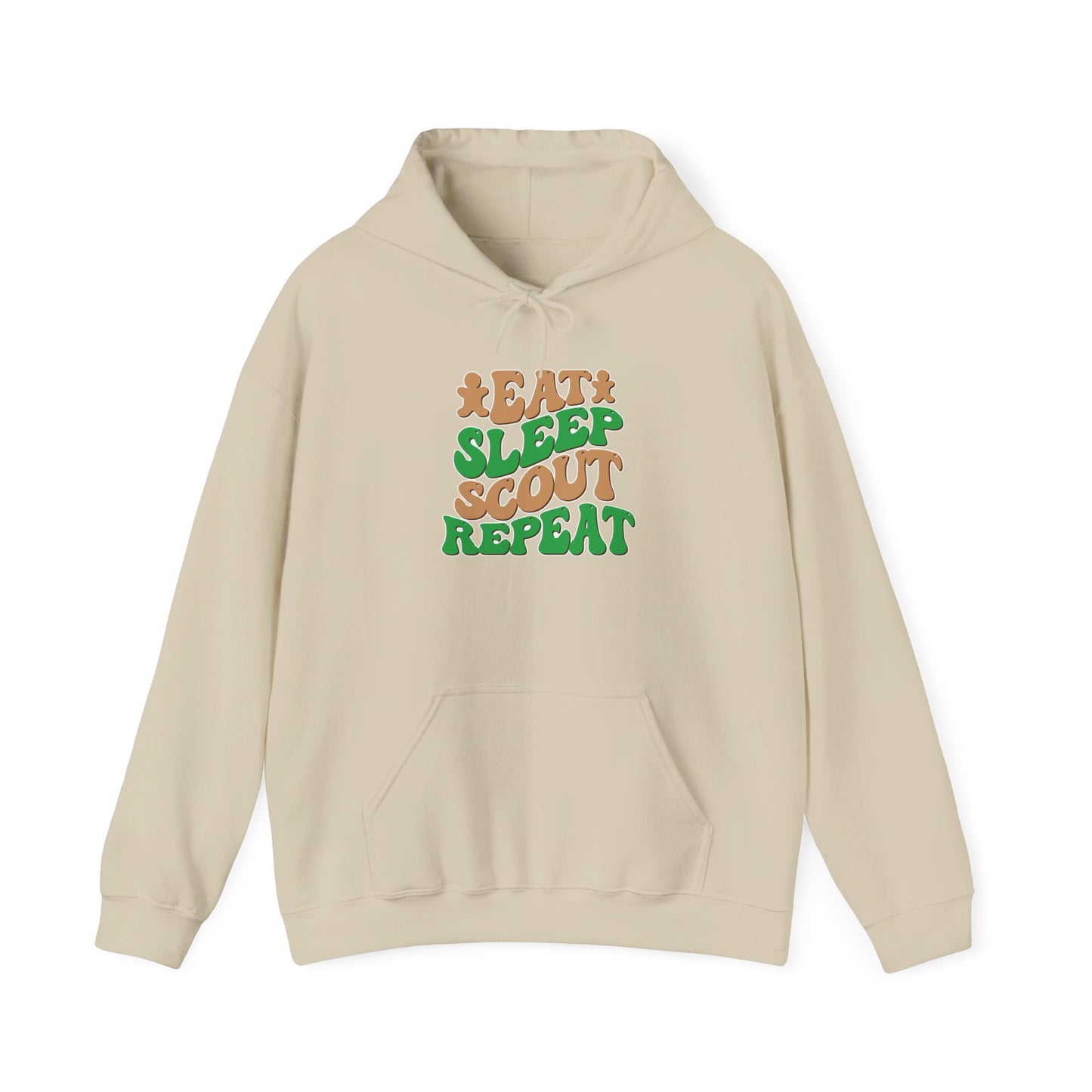 Eat, Sleep, Scout, Repeat - Adult Hooded Sweatshirt