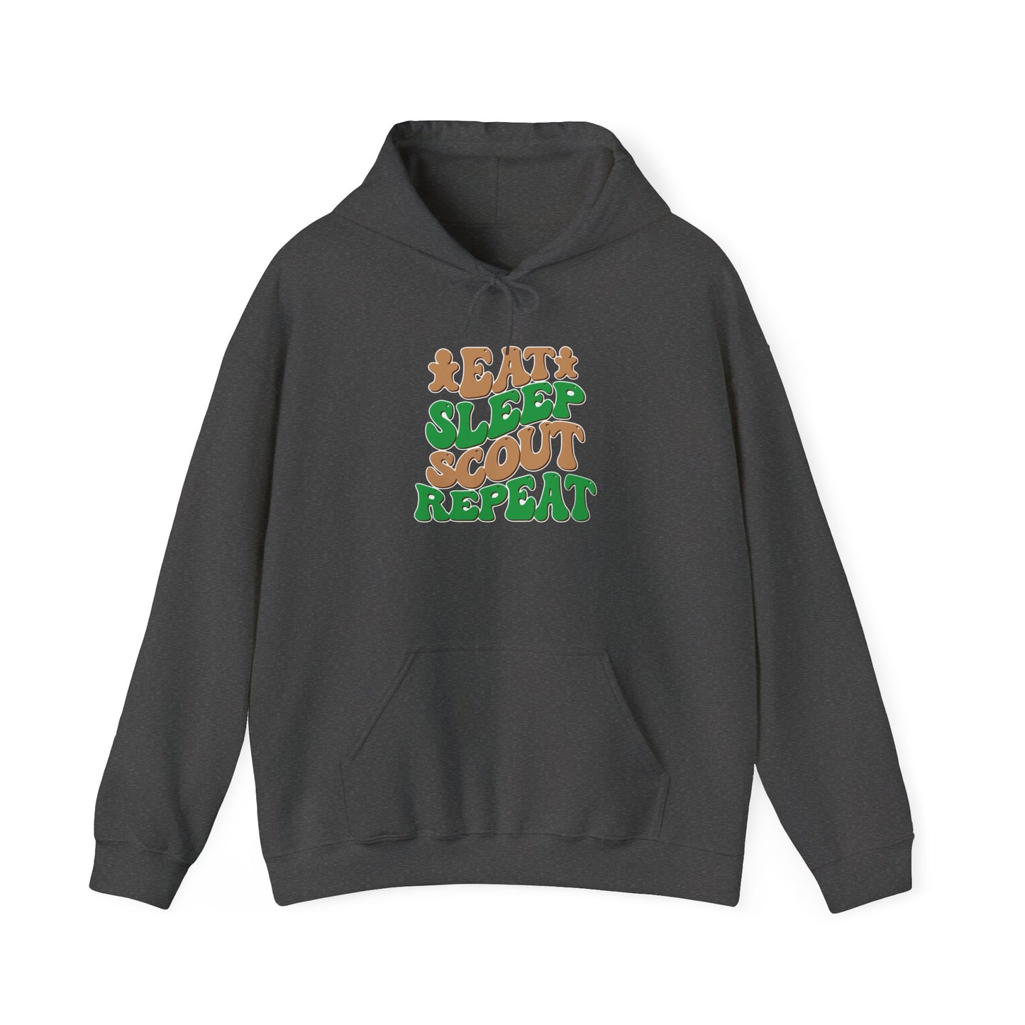 Eat, Sleep, Scout, Repeat - Adult Hooded Sweatshirt