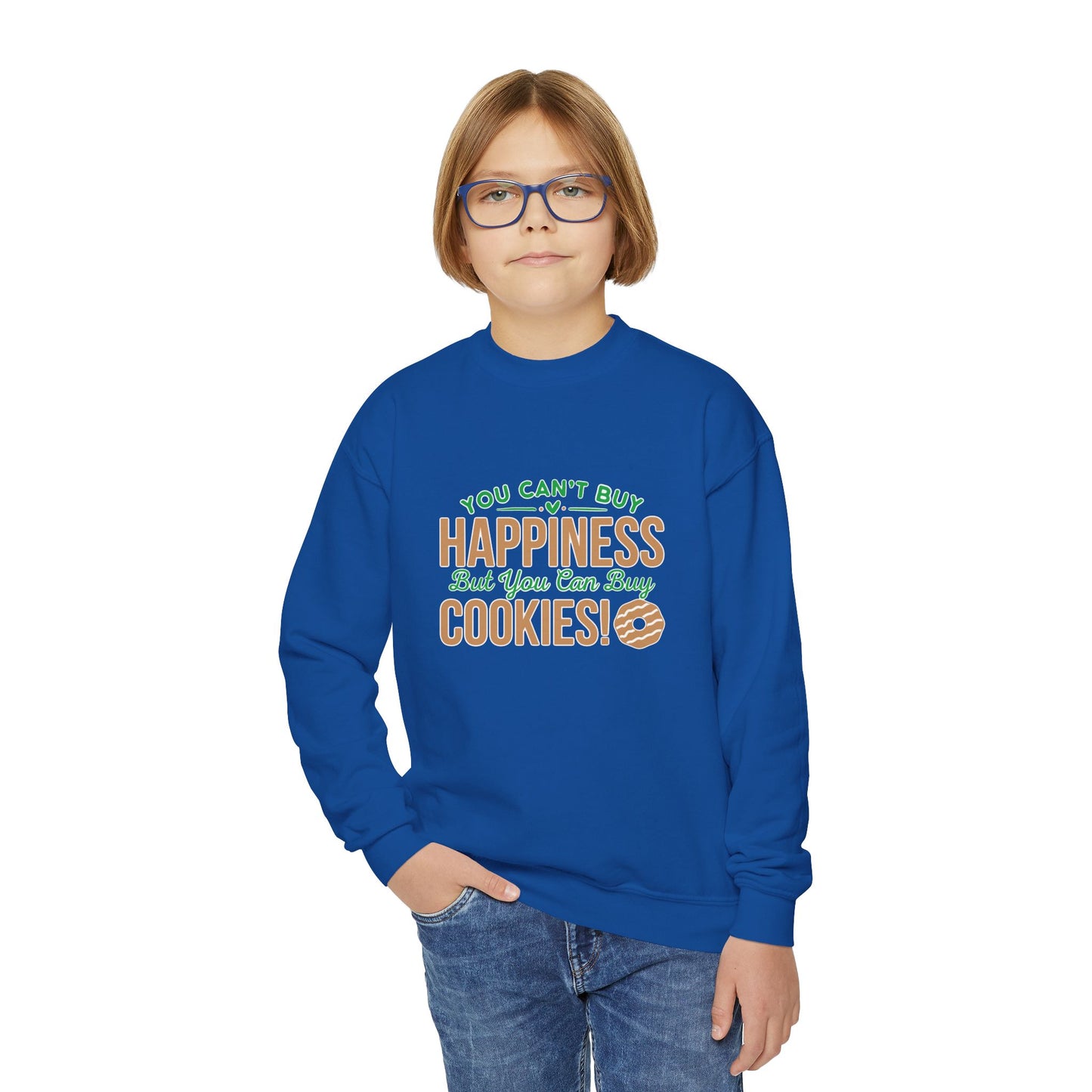 Happiness Cookies  - Youth Crewneck Sweatshirt