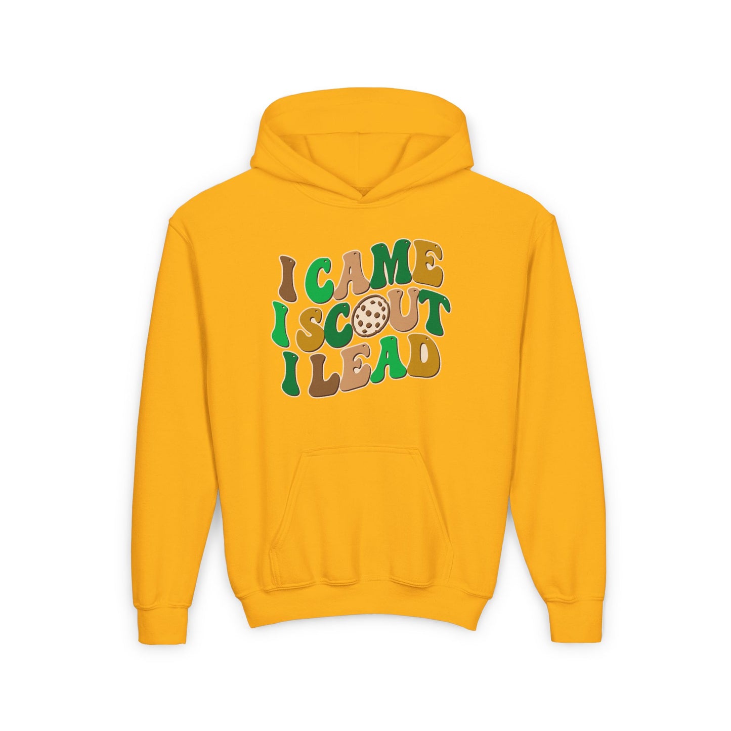 I Came, I Scout, I Lead - Youth Hooded Sweatshirt