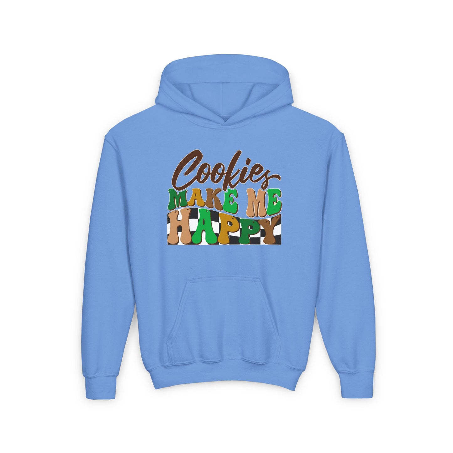 Cookies Make Me Happy - Youth Hooded Sweatshirt