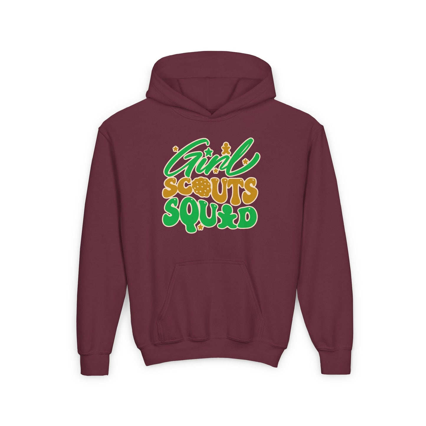 Girl Scout Squad - Youth Hooded Sweatshirt