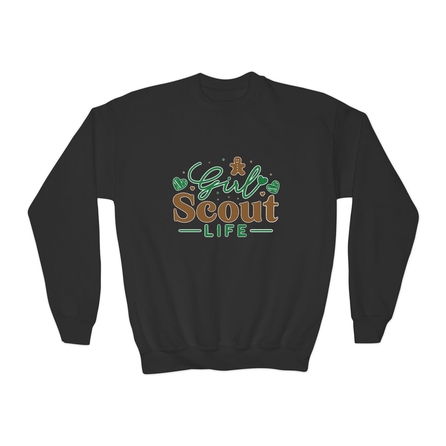 Girl Scout Life  - Youth Crewneck Sweatshirt