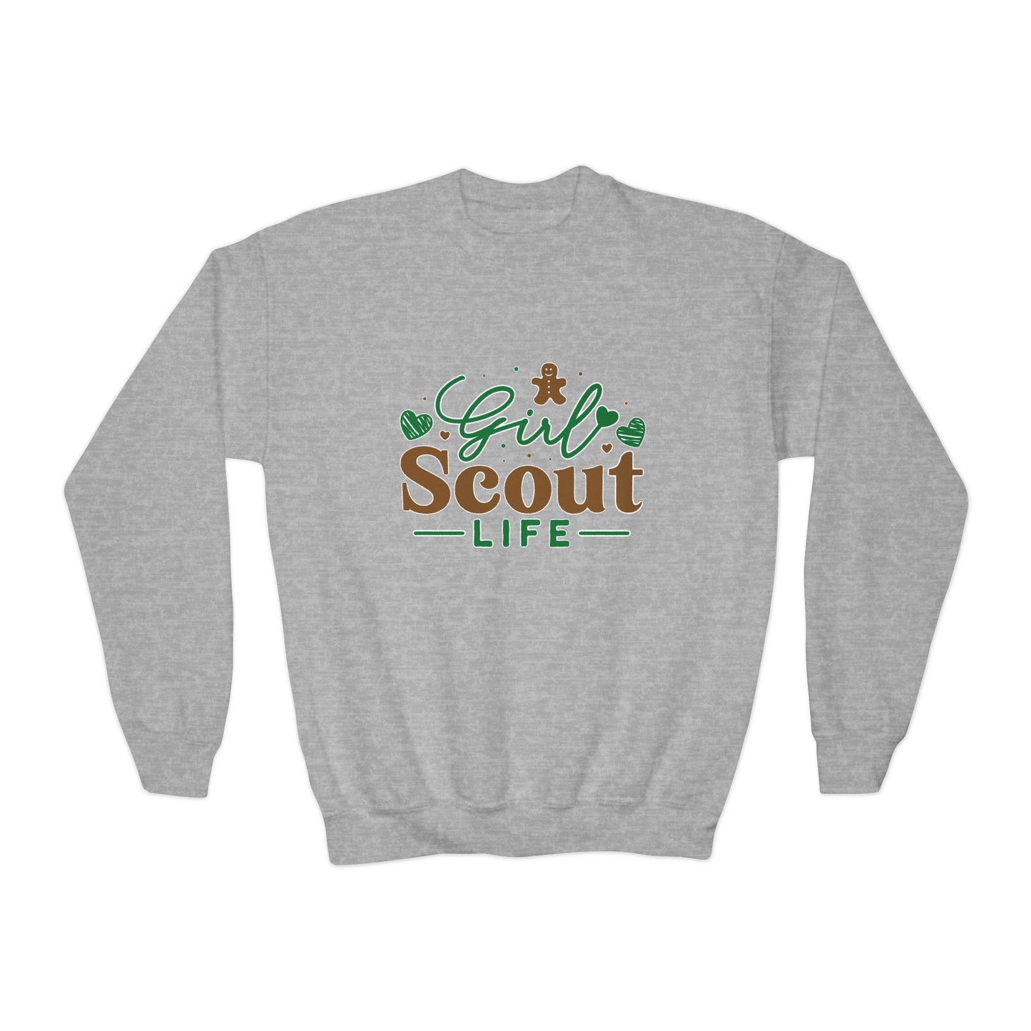 Girl Scout Life  - Youth Crewneck Sweatshirt