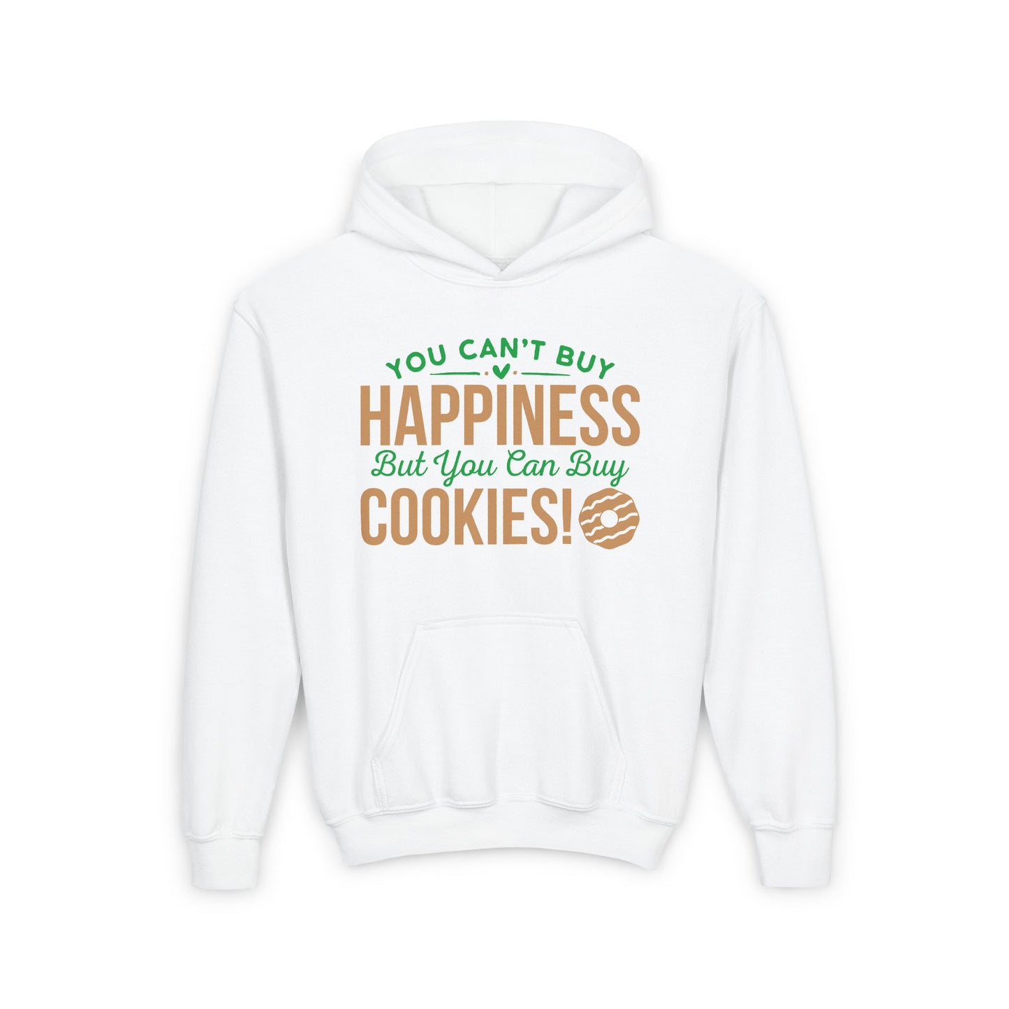 Happiness Cookies  - Youth Hooded Sweatshirt