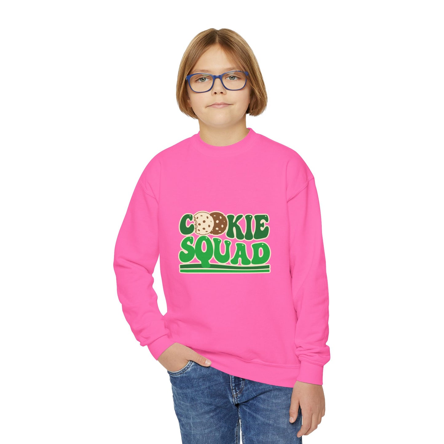 Cookie Squad - Youth Crewneck Sweatshirt