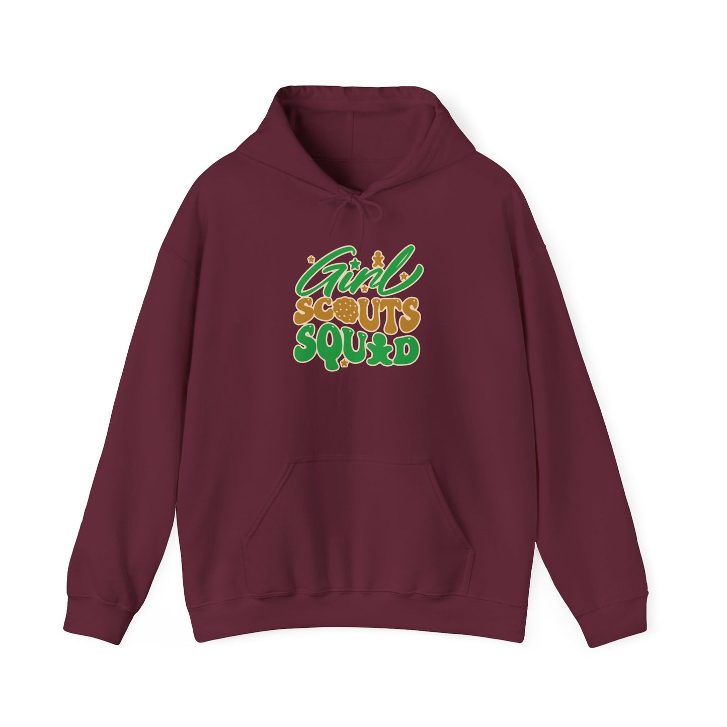 Girl Scout Squad Adult Hooded Sweatshirt