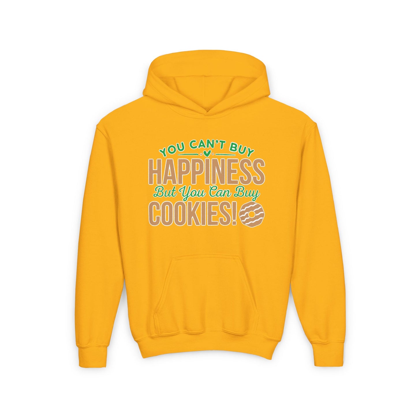 Happiness Cookies  - Youth Hooded Sweatshirt