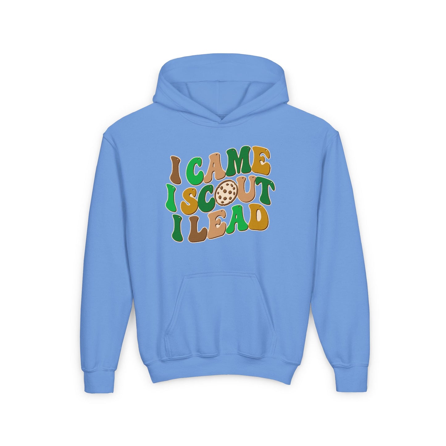 I Came, I Scout, I Lead - Youth Hooded Sweatshirt