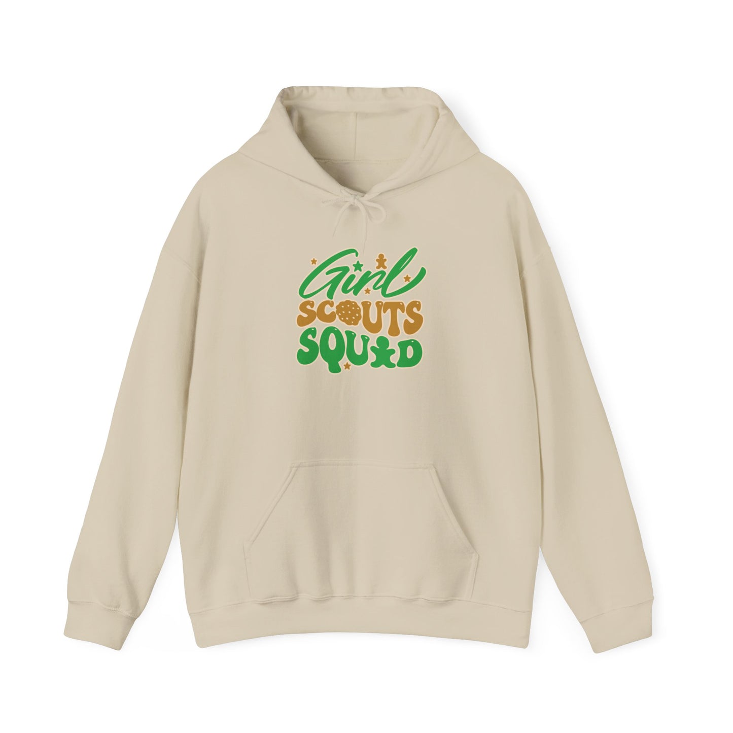 Girl Scout Squad Adult Hooded Sweatshirt