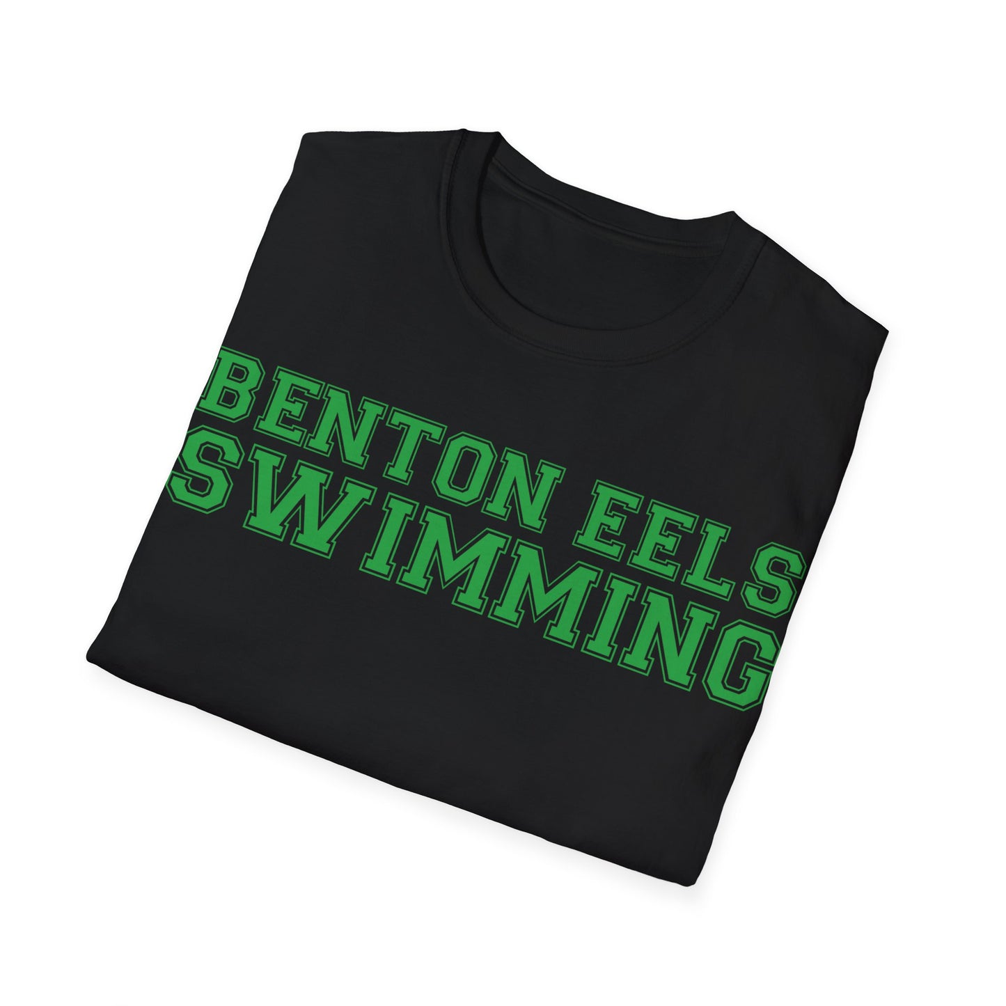 BENTON EELS ADULT T-SHIRT - LOUD AND PROUD SWIM DAD