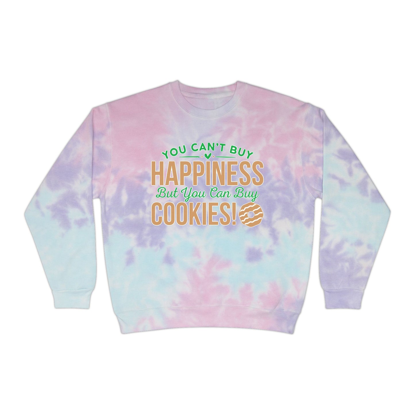 Happiness Cookies - Adult Unisex Tie-Dye Sweatshirt