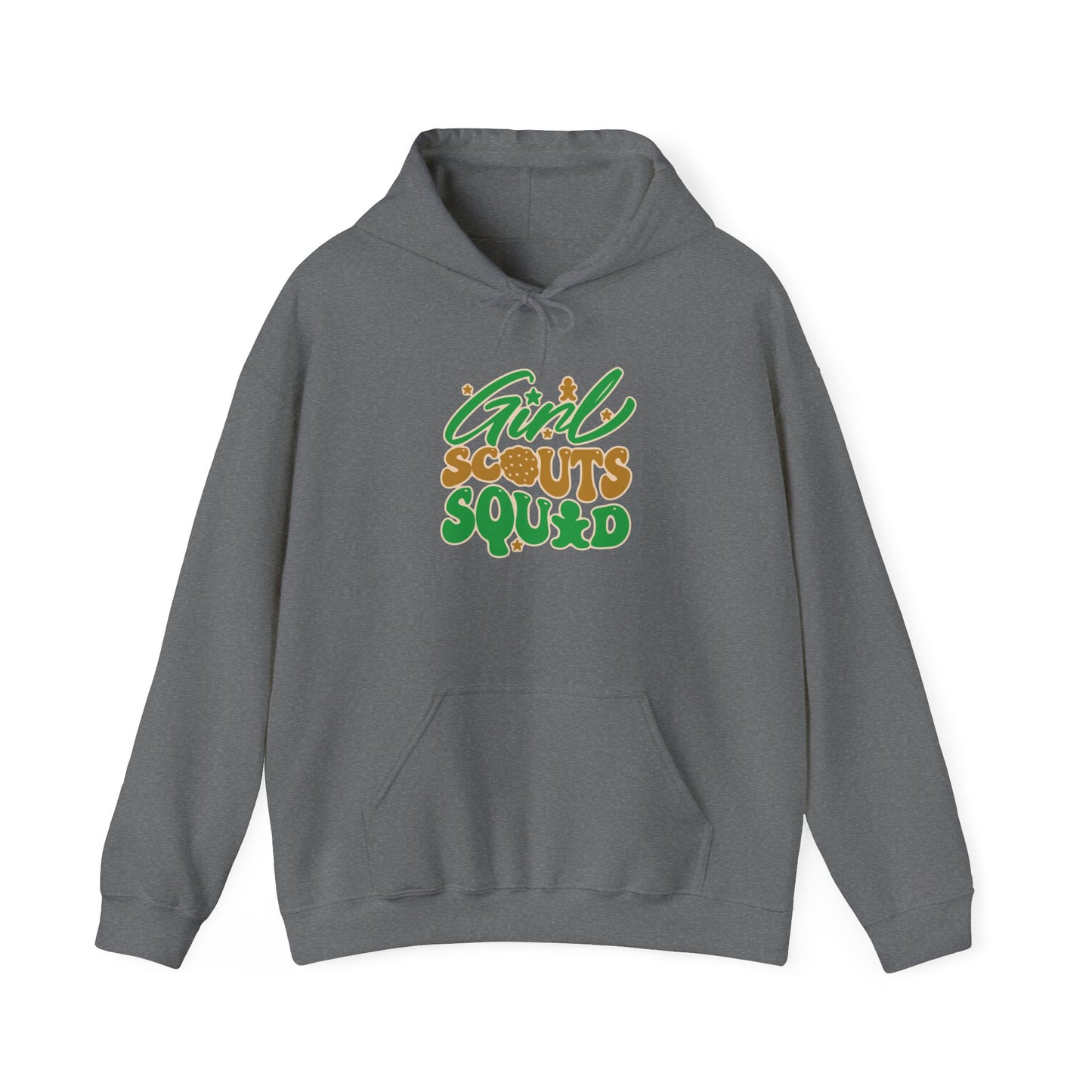 Girl Scout Squad Adult Hooded Sweatshirt