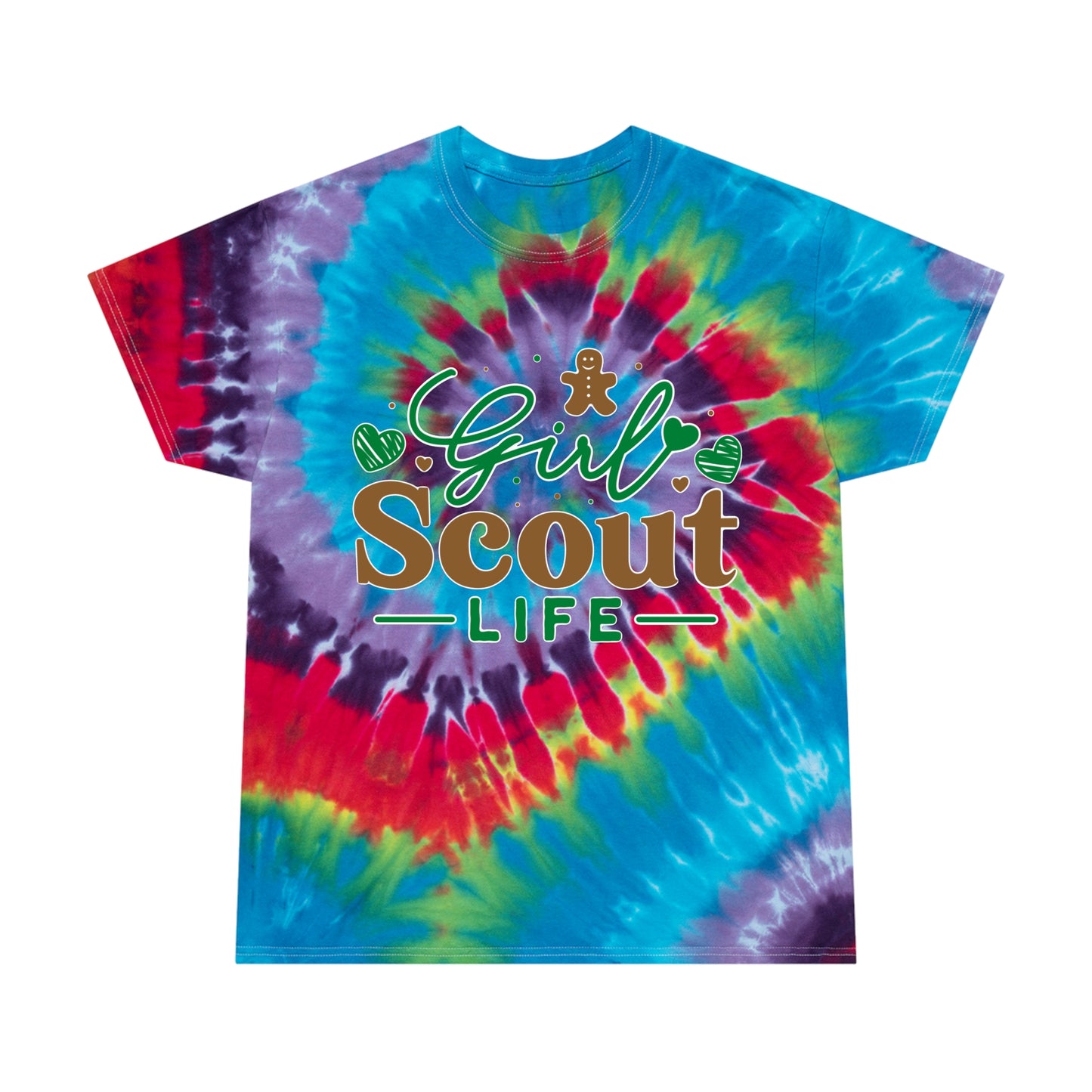 Girl Scout Life  - Adult Tie-Dye Tee, Spiral