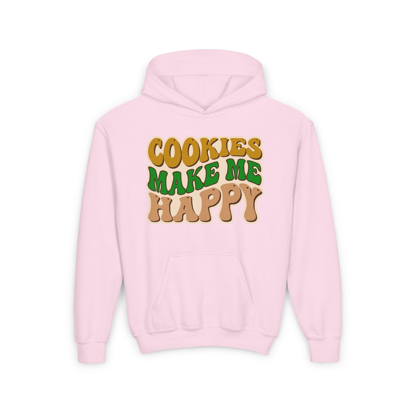 Cookies Make Me Happy #2- Youth Hooded Sweatshirt