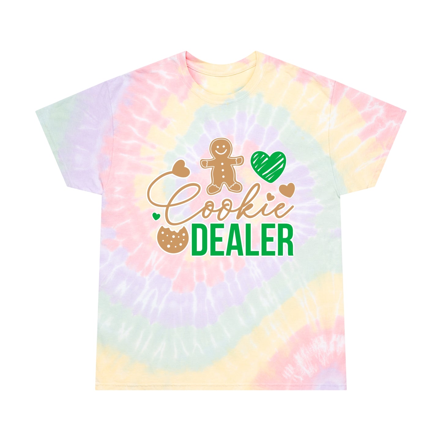 Cookie Dealer  - Adult Tie-Dye Tee, Spiral