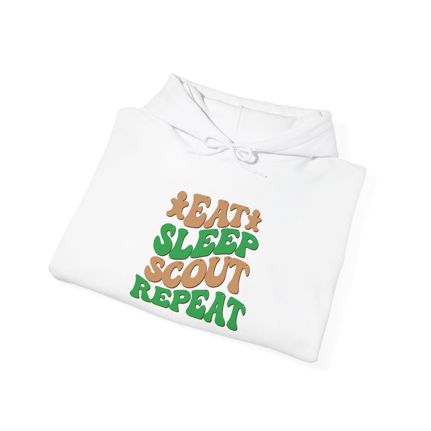 Eat, Sleep, Scout, Repeat - Adult Hooded Sweatshirt