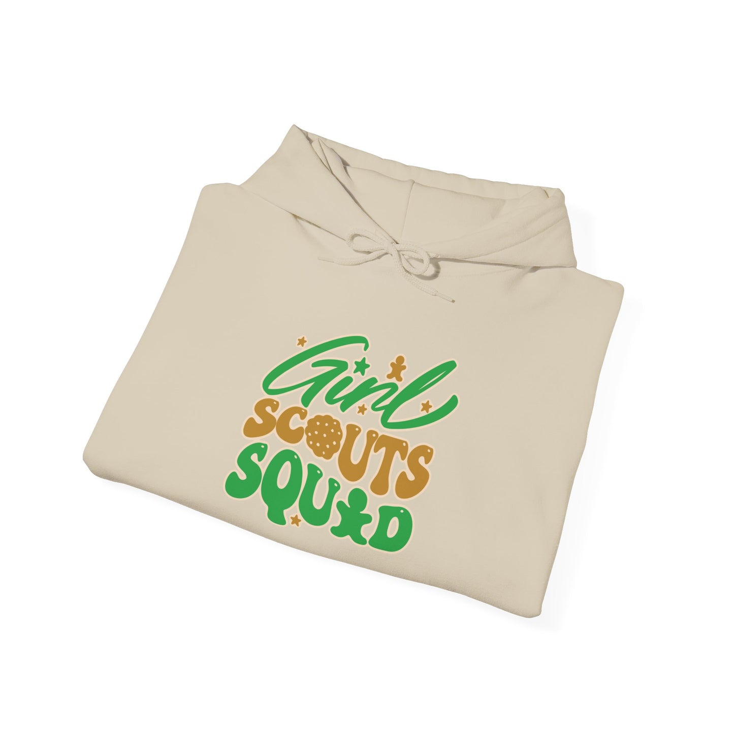 Girl Scout Squad Adult Hooded Sweatshirt