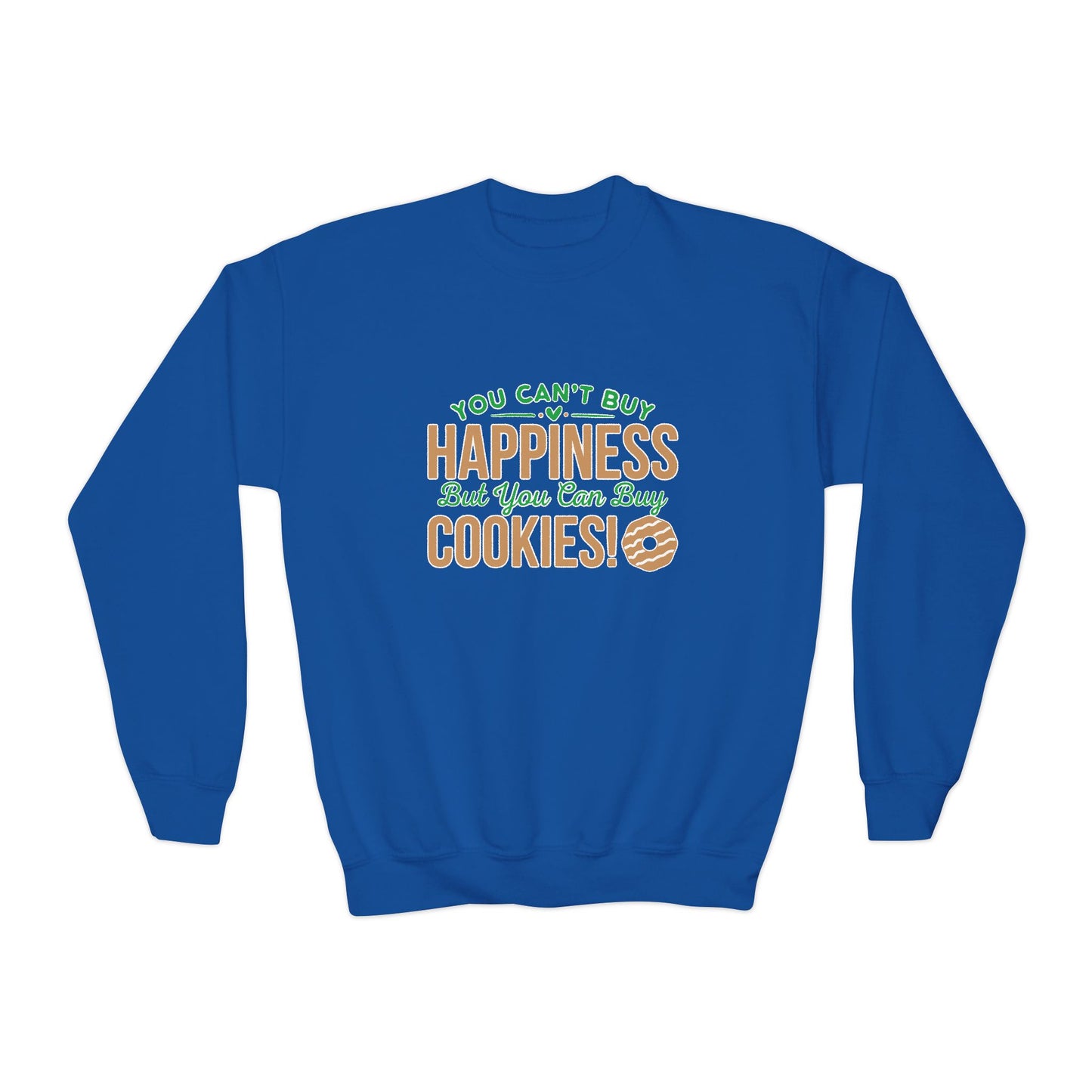 Happiness Cookies  - Youth Crewneck Sweatshirt