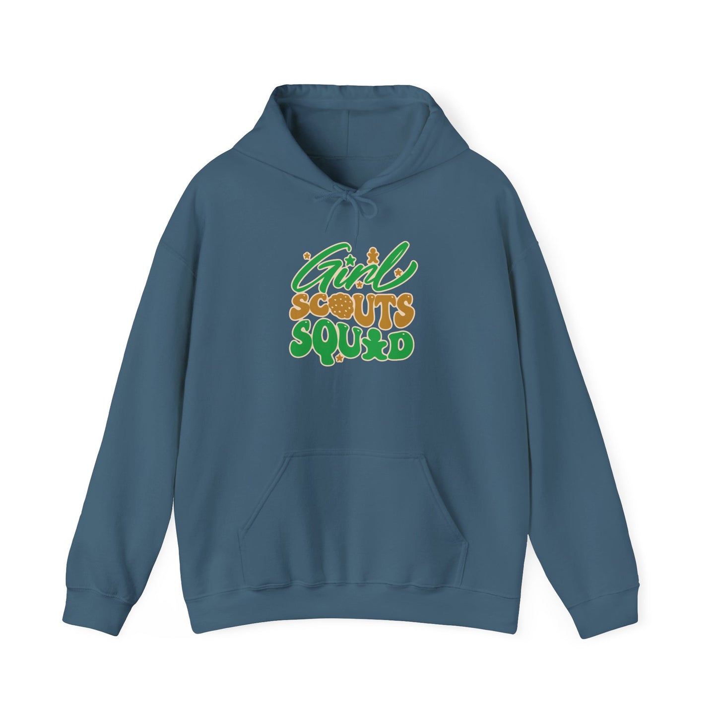 Girl Scout Squad Adult Hooded Sweatshirt