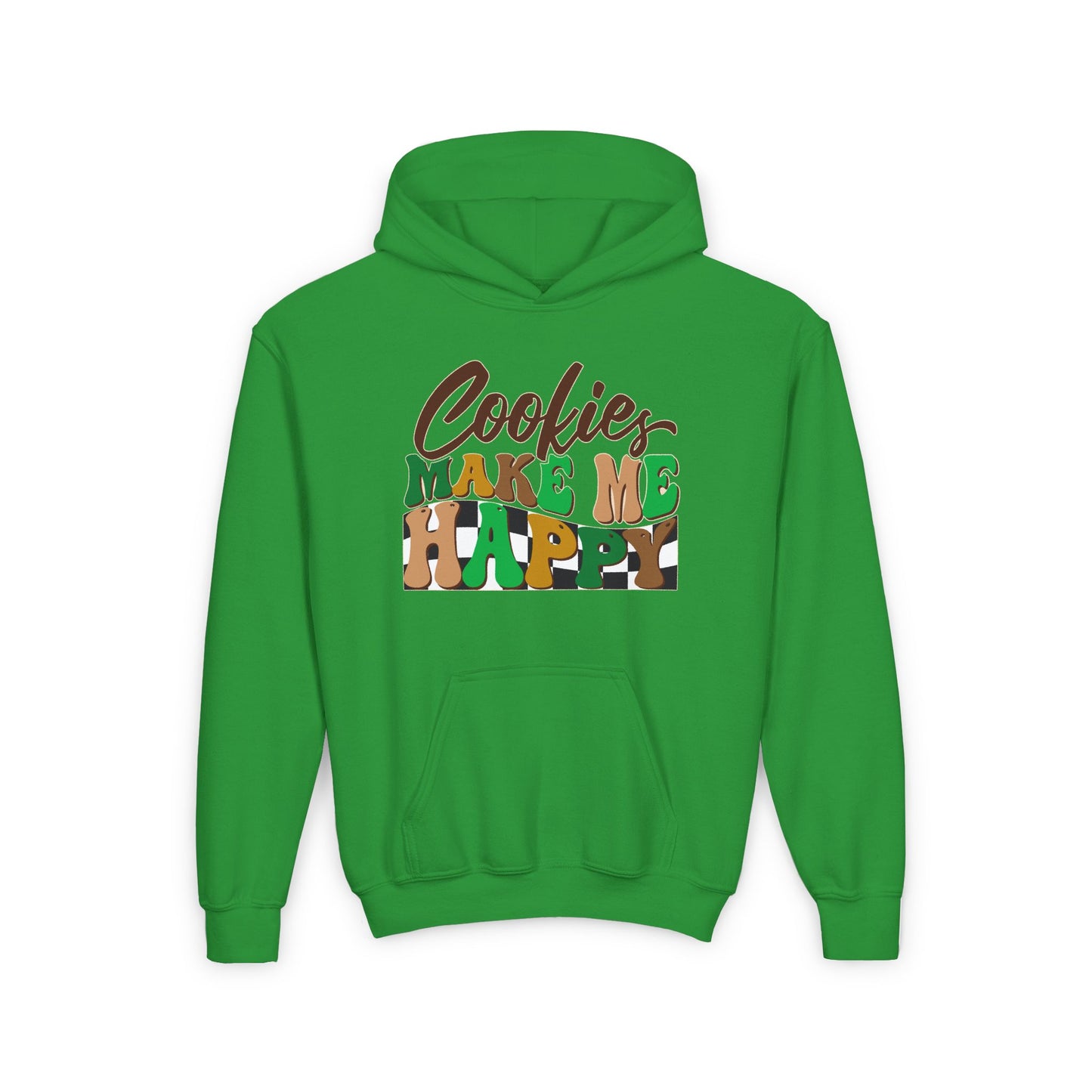 Cookies Make Me Happy - Youth Hooded Sweatshirt