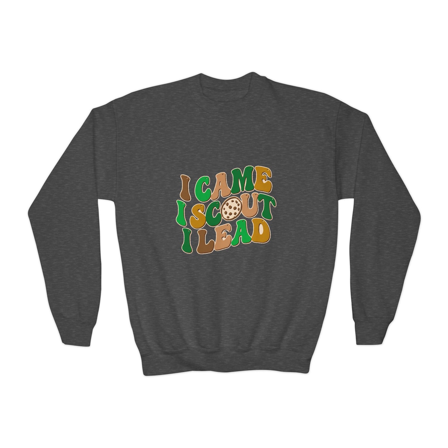 I Came, I Scout, I Lead - Youth Crewneck Sweatshirt