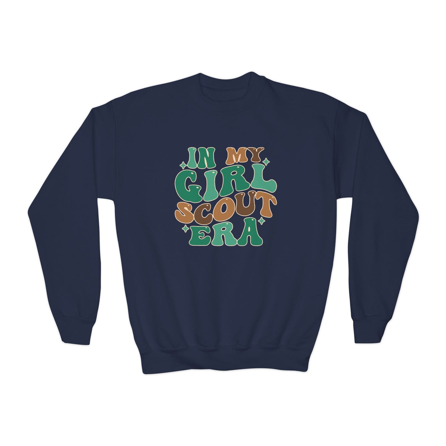 Girl Scout Era  - Youth Crewneck Sweatshirt