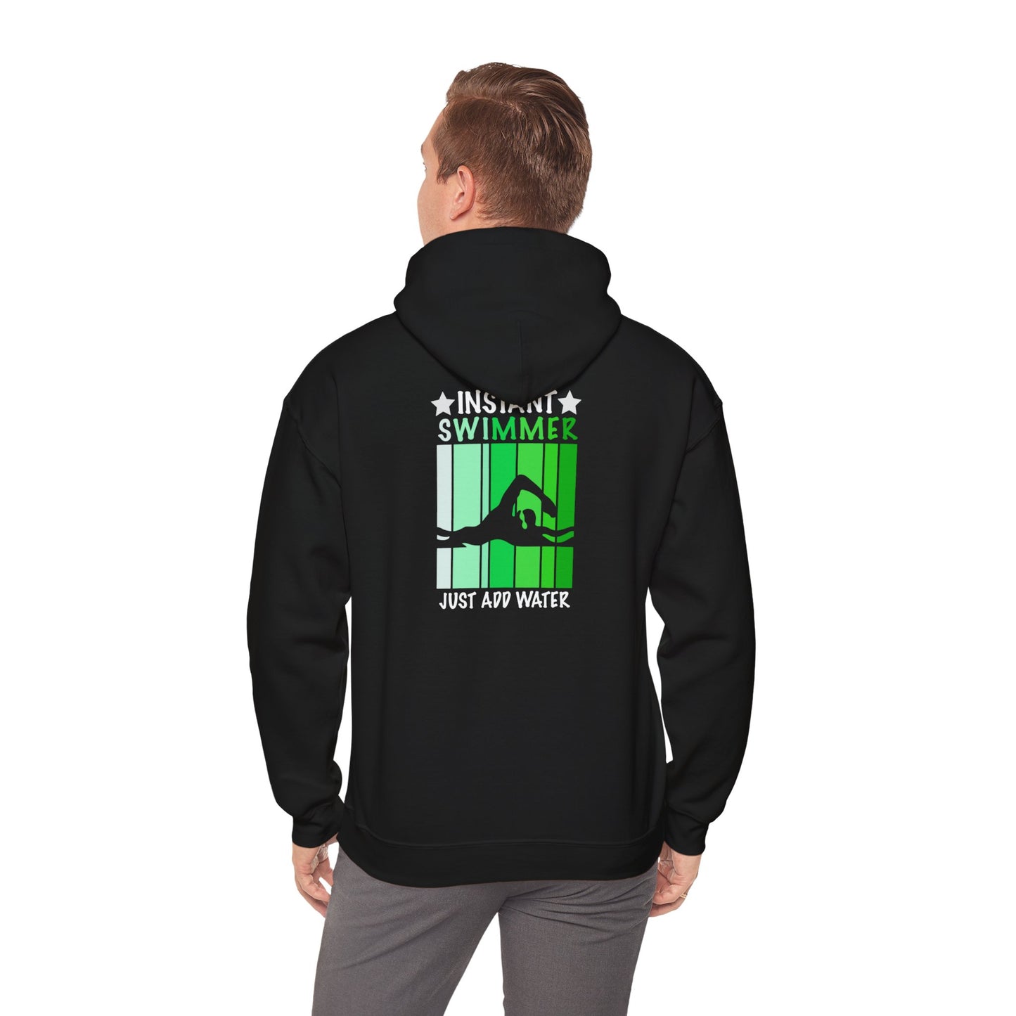 ADULT  HOODIE - INSTANT SWIMMER JUST ADD WATER