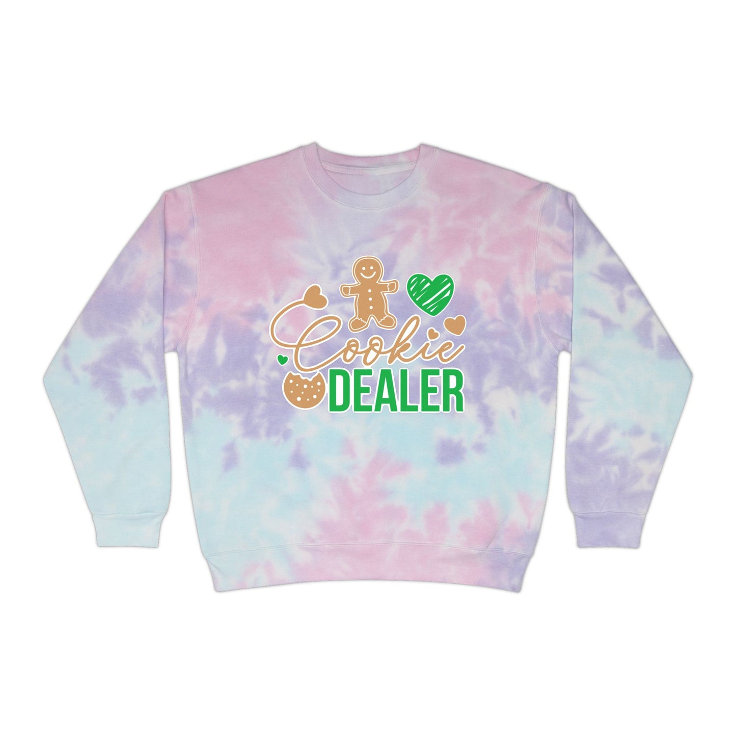 Cookie Dealer - Adult Unisex Tie-Dye Sweatshirt