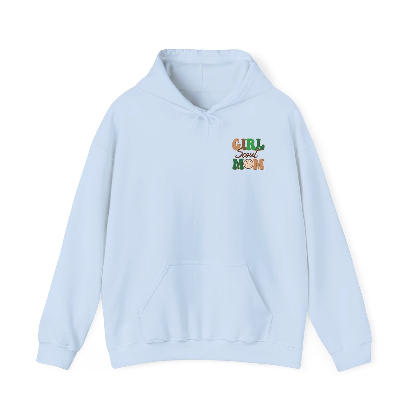 FRONT & BACK DESIGNS ! Girl Scout Mom - Cookie Dealer Security -  Hooded Sweatshirt