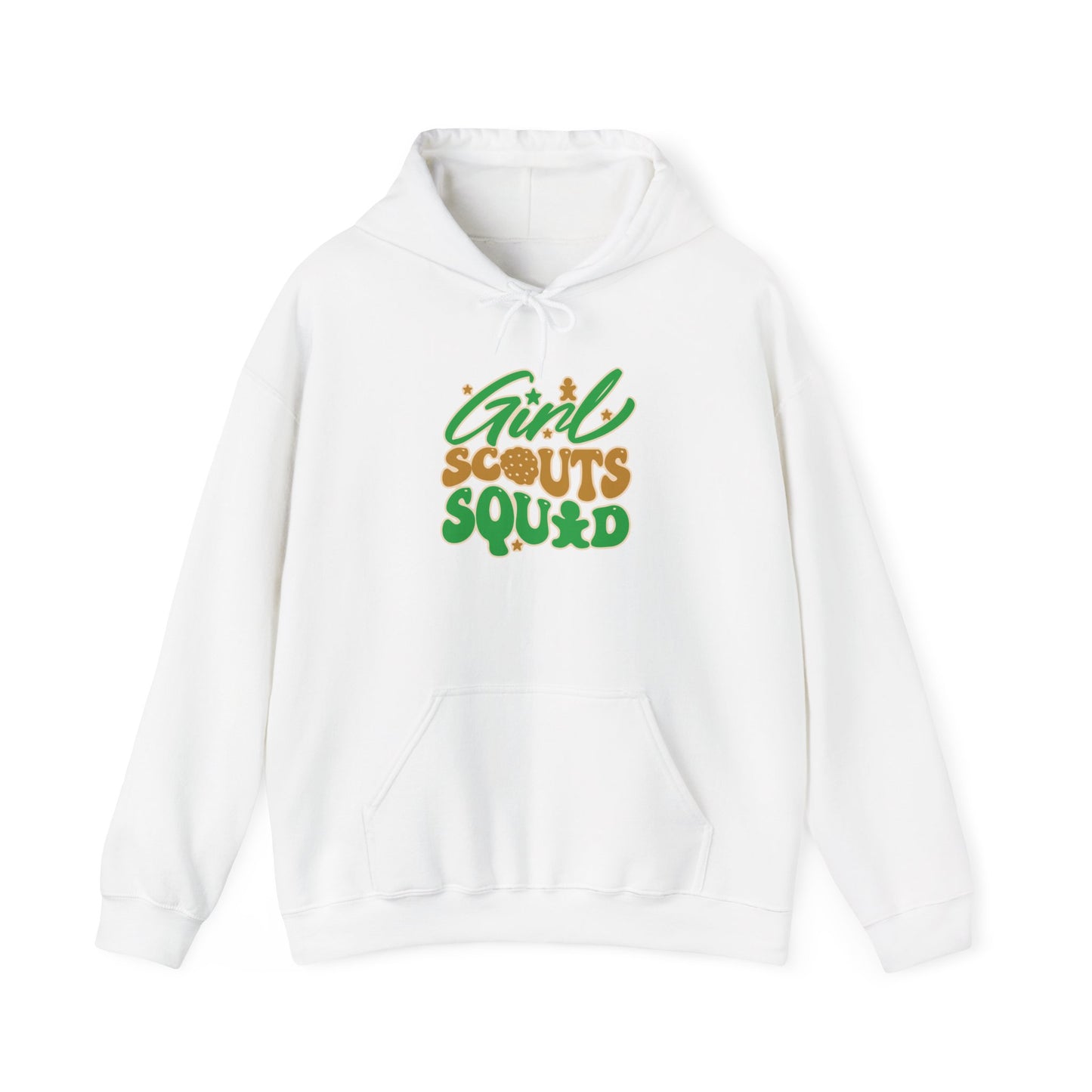 Girl Scout Squad Adult Hooded Sweatshirt